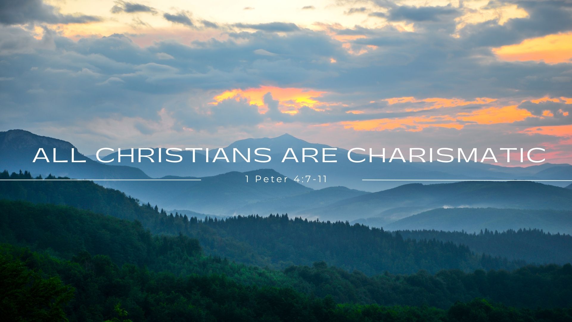 All Christians are Charismatic