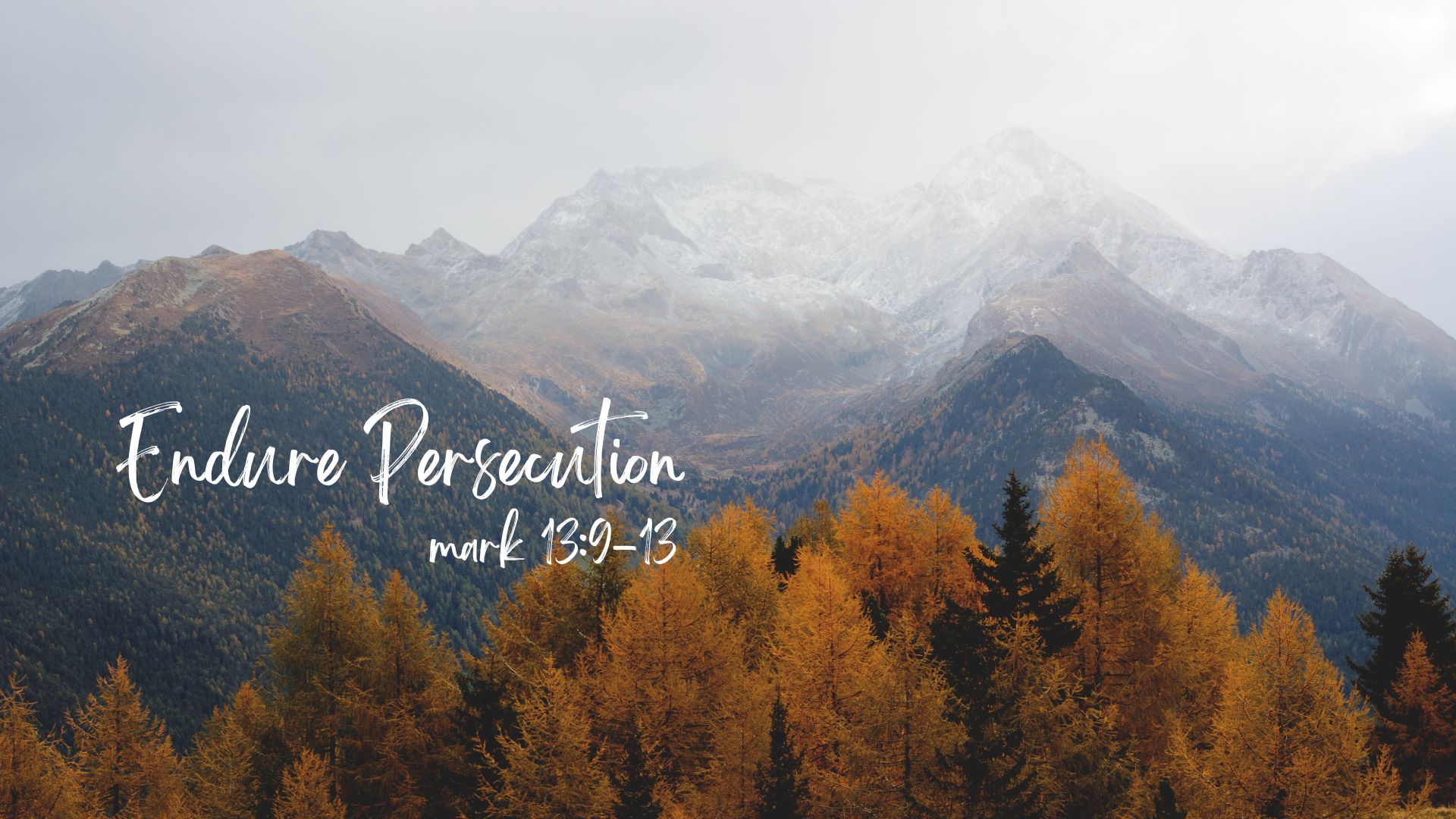 Endure Persecution