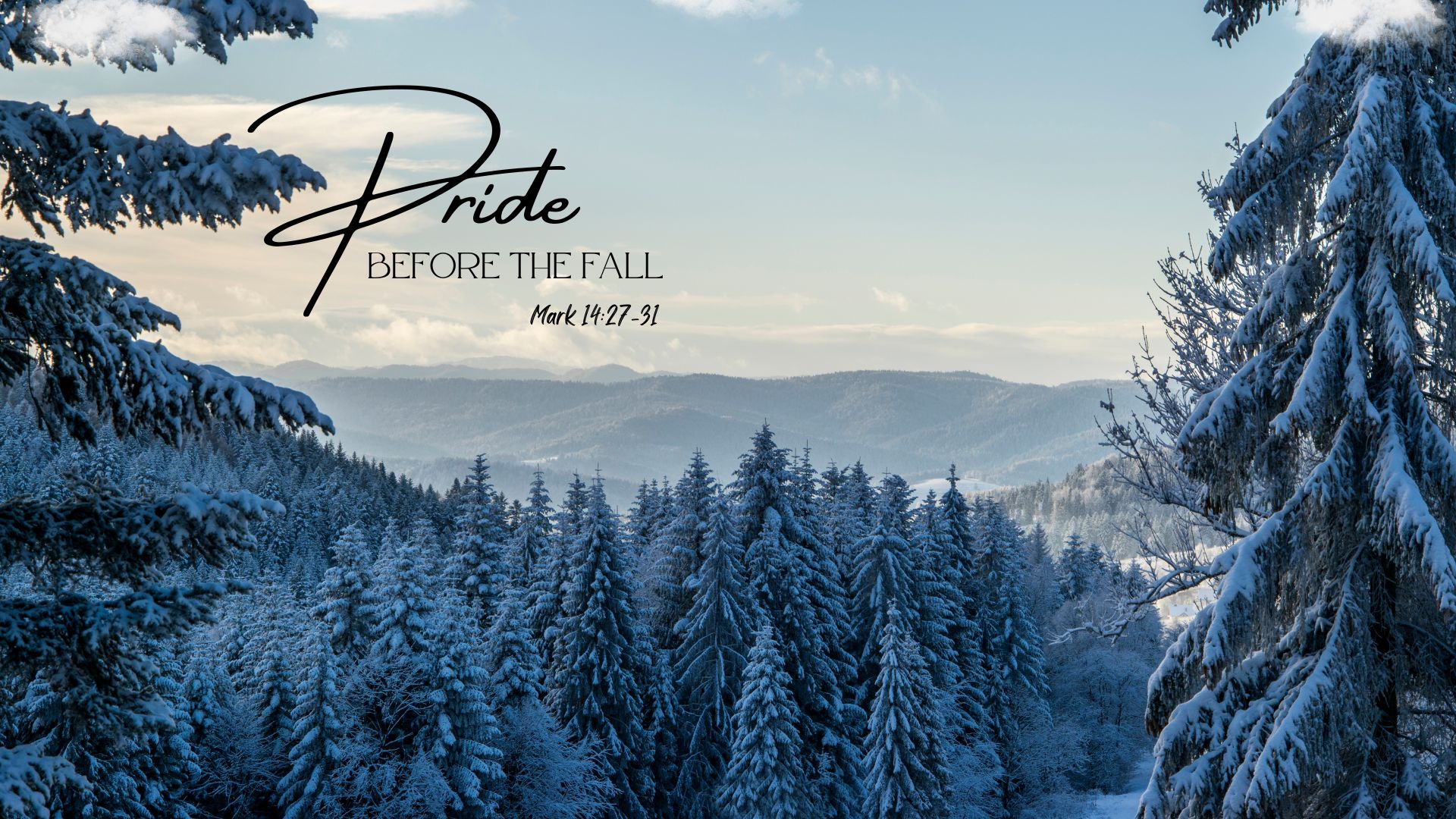 Pride Before the Fall